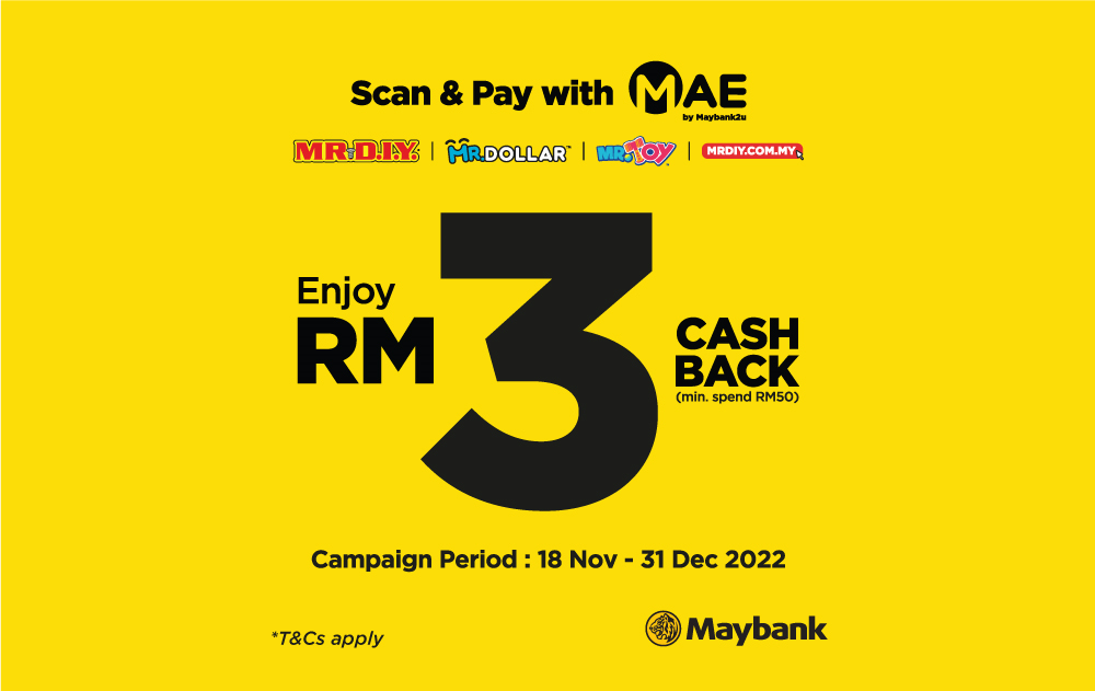 MR.DOLLAR Scan & Pay with MAE