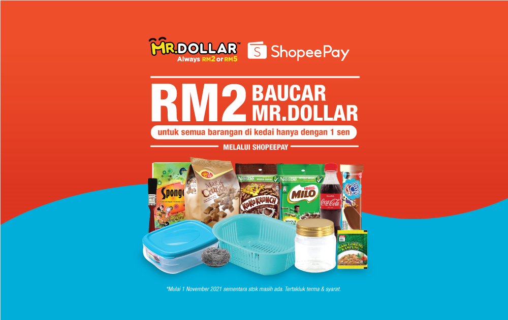 MR-DOLLAR Shopee 1 sen voucher