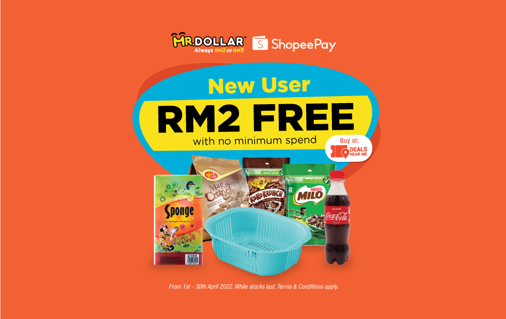 MR-DOLLAR Shopee 1 sen voucher